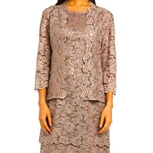 NWT 2 piece R&M Richards size 6 dress w/cardigan